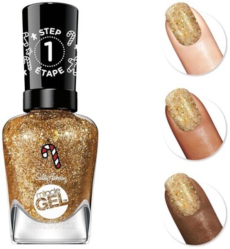 Sally Hansen Miracle Gel Lakier Less Bitter,More Glitter 914