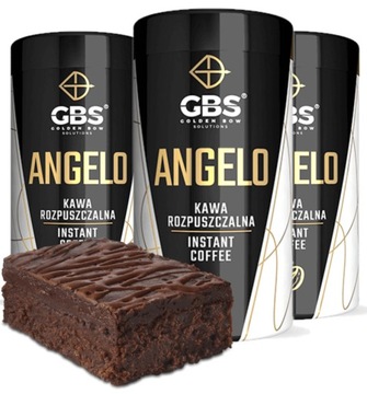 Kawa GBS ANGELO rozpuszczalna 3pack BROWNIE