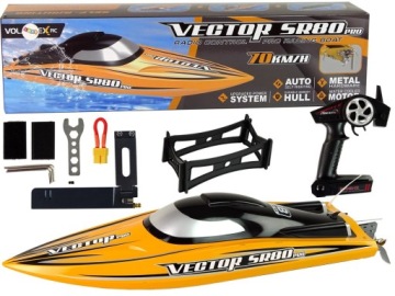 Моторний човен Р./ C Безщітковий ARTR SR 80 PRO 74 к.с./ h 910x240 мм Lean Toys