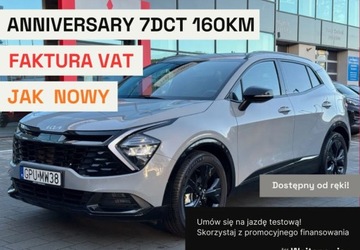 Kia Sportage V SUV 1.6 T-GDI 160KM 2024 Kia Sportage MY25 Anniversary 160KM 7DCT AUTOMAT dostepny od reki 1.6