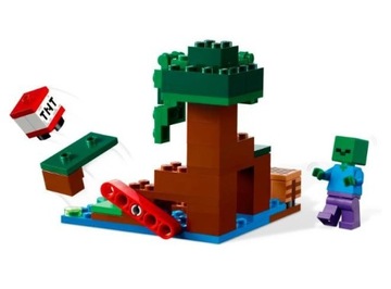 LEGO Minecraft 21240 Приключения в болотах