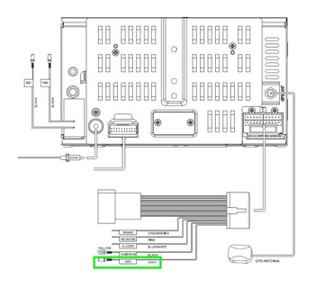 PRZEWÓD STERUJĄCY MODUŁU CONNECTS2 BLAUPUNKT JACK