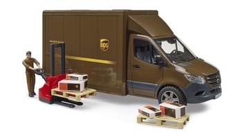BRUDER 02678 Драйвер UPS MB Sprinter и аксессуары