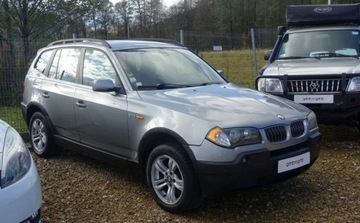 BMW X3 E83 3.0 d 204KM 2004 BMW X3 3.0d 204KM 4x4 Skora Navi Automat uszkodzona skrzynia 3.0 Diesel