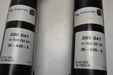 Комплект амортизаторов Mercedes R129 SL Sachs передний + задний