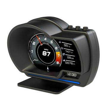 Samochodowy wyświetlacz HUD Wskaźnik OBD GPS