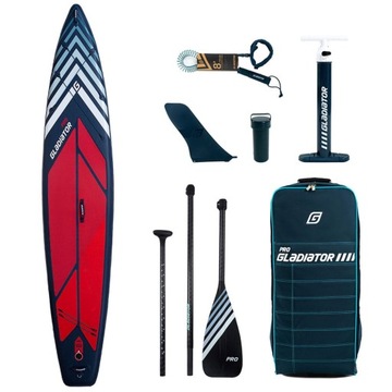 Deska pompowana SUP Gladiator PRO 12'6 wytrzymały i solidny