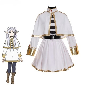 Kostiumy Anime Frieren Cosplay Frieren w kostiumach z Anime elfa boha