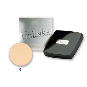 Puder prasowany do twarzy Unicake Karaja nr 5