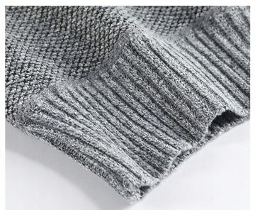 SWETER MĘSKI KARDIGAN gruby ciepły sweter,L