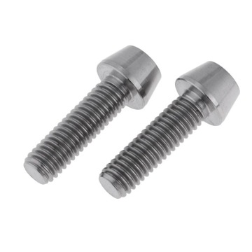 2 szt. Śruba z łbem stożkowym do roweru M6x18mm