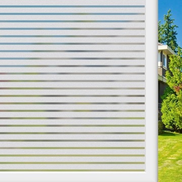 FOLIA NA SZYBĘ OKNO OKIENNA CHRONIĄCA PRYWATNOŚĆ OZDOBNA WITRAŻOWA 60*200cm