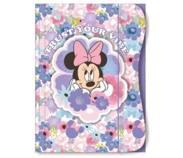 Папка на резинці A4 Minnie Mouse Beniamin - кольорова і практична папка школа