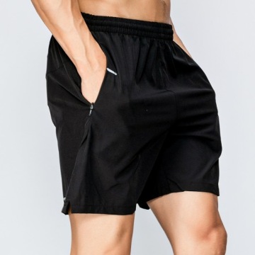 ШОРТЫ ДЛЯ БЕГА МУЖСКИЕ, КОРОТКИЕ, ЧЕРНЫЕ, SPORTS TRAINING RUNNING L