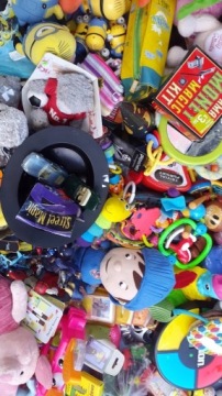 OUTLET Toys Игры Талисманы - оптом по весу 1 кг.