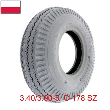 Opona Cheng Shin 3.40/3.00-5 [260x90] 4PR C-178 Do Wózka Inwalidzkiego