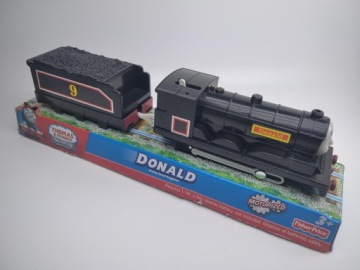 TOMY Fisher Price TrackMaster Donald Douglas №9 локомотив + вагон новый.