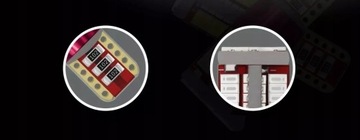 СВЕТОДИОДНАЯ ЛАМПА W5W T10 ПАРКОВКА АВТОМОБИЛЕЙ 57 СВЕТОДИОДНАЯ CANBUS 360°