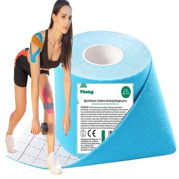 Tejpy tejpa taśmy do kinesiotaping kinesiotapingu taśma kinezjologiczna 5m