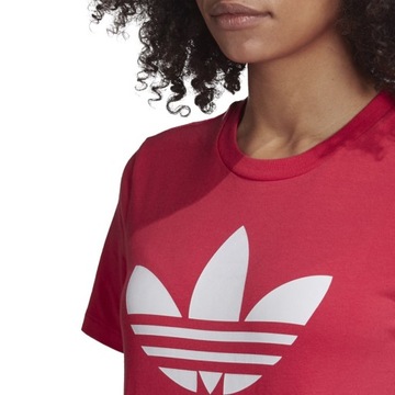 Koszulka adidas Trefoil różowa