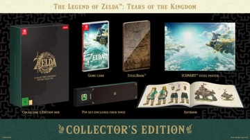 Переключатель The Legend of Zelda TOTK Collectors Edition
