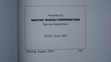 Книга по ремонту Suzuki Wagon R+ Suzuki Wagon R+ Suzuki RB413 4WD модель 2001 г.