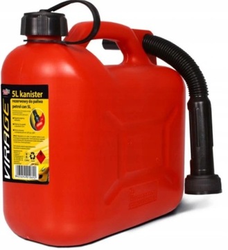 AKCESORIA KANISTER 5L PLASTIKOWY Z LEJK VIRAGE