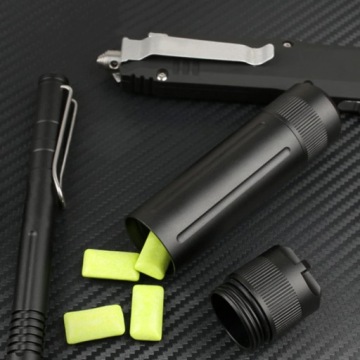 Контейнер для хранения таблеток, лекарства, брелок для выживания