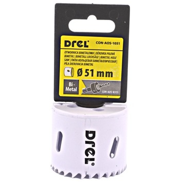 КОРОНКА БИМЕТАЛЛИЧЕСКАЯ ДЛЯ МЕТАЛЛА ДЕРЕВО ПЛАСТИКА 51 мм УНИВЕРСАЛЬНАЯ