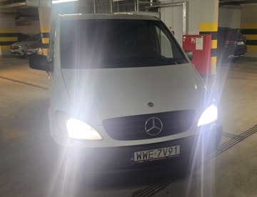 Mercedes Vito W639 Kombi Facelifting 122 CDI 224KM 2010 Mercedes-Benz Vito 120cdi extra long 6 osób brygadówka hak automat, zdjęcie 2