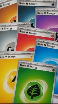 Набор из 16 оригинальных энергетических карт Pokemon Energy Game Set