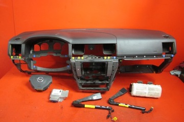 OPEL VECTRA C GTS Z02 SIGNUM DESKA KONSOLA KOKPIT PODUSZKI AIRBAG NAPINACZE