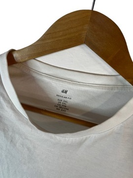 Koszulka H&M biała klasyczna XXL