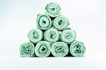 БИОРАЗЛАГАЕМЫЕ ПАКЕТЫ ДЛЯ МУСОРА 12 Л - 8 РОЛИКОВ