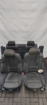 Fotele komplet alcantara sport BMW E46 Coupe