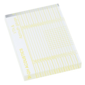 Ramiona gramofonu VTA Wskaźnik azymutu Linijka