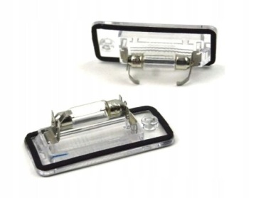 РЕГИСТРАЦИЯ ЛАМПА AUDI A3 A4 A6 A8 Q7 ЛЕВАЯ