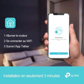 Двухдиапазонный гигабитный маршрутизатор Wi-Fi 6 TP-Link Archer AX73 AX5400