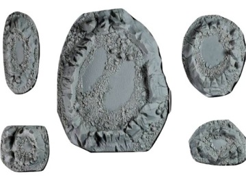 Alien Miniatures Resin Volcanic Set 5szt 28mm 24H