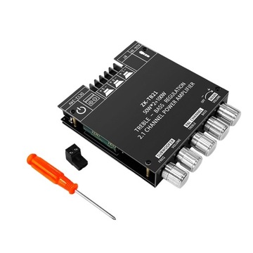 Moduł wzmacniacza mocy audio 50W×2 100W ZK-MT21