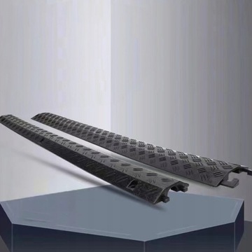 ПОРОГ ПРОКЛАДКИ КАБЕЛЯ ЧЕРНЫЙ ПОРОГ НАКЛАДКА КРЫШКА ЗАЩИТА КАБЕЛЯ 6м 600см