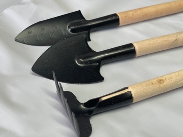 МИНИ-набор садового инструмента для цветочных горшков, грабли, лопата, лопата, 3в1