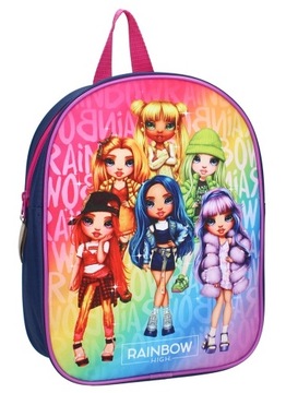 PLECAK DO PRZEDSZKOLA RAINBOW HIGH LICENCJONOWANY dla malucha