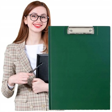 TECZKA A4 NA DOKUMENTY Z KLIPSEM CLIPBOARD BIUROWY