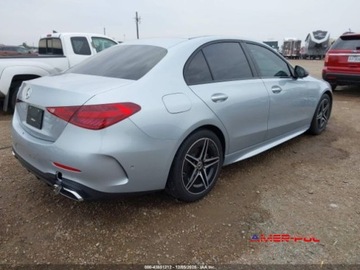 Mercedes Klasa C W206 2024 Mercedes-Benz Klasa C 2024 r.,2,0L 300 2.0 Benzyna 255KM, zdjęcie 5