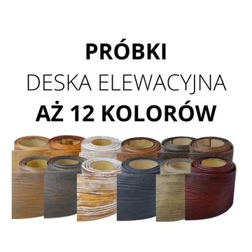 Deska Elewacyjna Elastyczna Imitacja Drewna Próbki