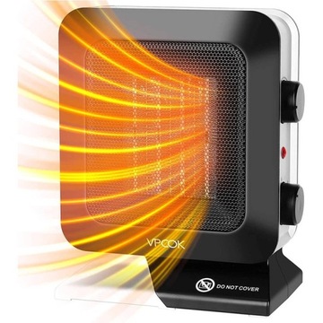 ENERGOOSZCZĘDNY ELEKTRYCZNY GRZEJNIK MOCNY FARELKA 1400W VPCOK