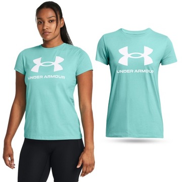 KOSZULKA DAMSKA UNDER ARMOUR T-SHIRT SPORTOWY NA CO DZIEŃ 1356305