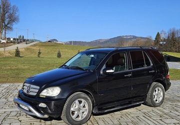 Mercedes Klasa M W163 Terenowy 4.0 V8 (400 CDI) 250KM 2003 Mercedes-Benz ML Full opcja Szyberdach 4.0 Diesel 250KM, zdjęcie 3