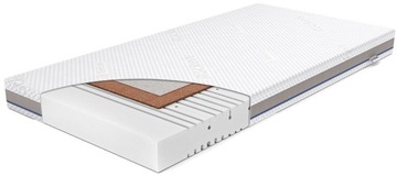 RUCKEN MATERAC DLA DZIECI PIANKA KOKOS NATURA 140X70 CM